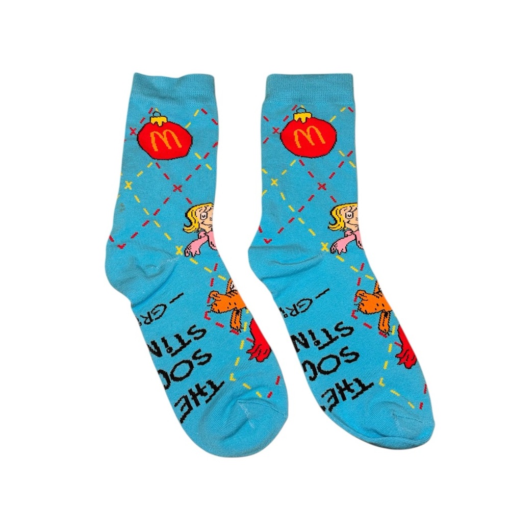McDonald's Grinch Socks